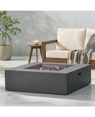 Square Fire Pit Table Set - 50,000 BTU