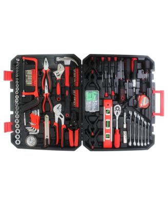 Black Hand Tool Box with Toolset 238Pcs