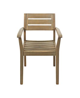 Acacia Wood Indoor/Outdoor Dining Chair