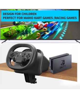 Bluetooth Wireless Gaming Racing Steering Wheel Controller For Switch PS3 PS4 ipad
