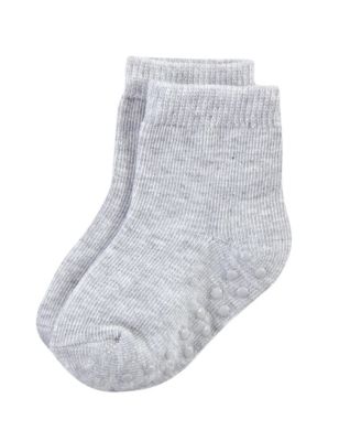 Natural Slip-Resistant Socks 12-Pair Pack