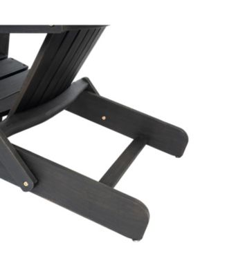 Streamdale Rustic Acacia Wood Folding Adirondack Chair