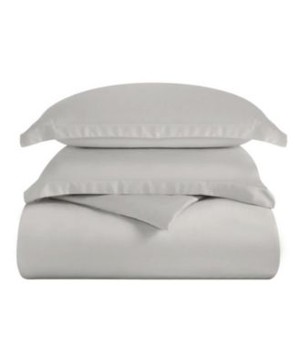 Modal from Beechwood 400 Thread Count Lightweight Cooling Solid Duvet Cover Set, King/California King