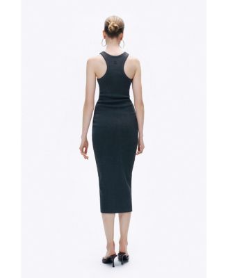 Women's Fitted Midi Dress