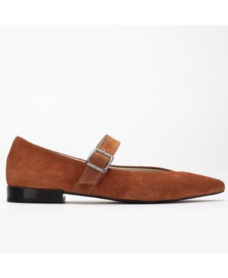 Willow Leather Mary Jane Flats