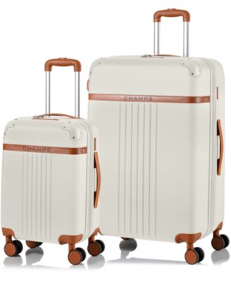 2-Pc. Vintage Hardside Luggage Set