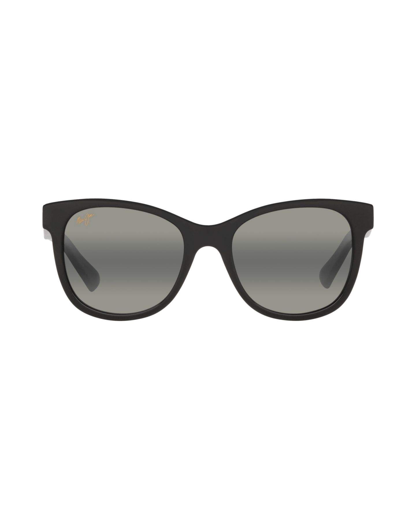 Женские солнцезащитные очки Maui Jim Kiopaa Polarized Sunglasses, MJ000787, цвет: Чёрный блестящий — фото 2