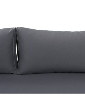 Streamdale Acacia Wood 3-Seater Daybed & Coffee Table Set