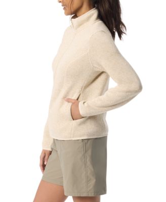 Women's Minimal Fleece Long Sleeves Jacket