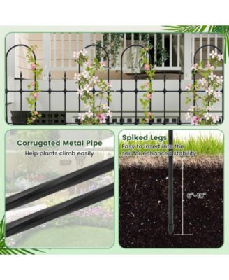 Outdoor Garden Rose Arch Trellis for Climbing Plants