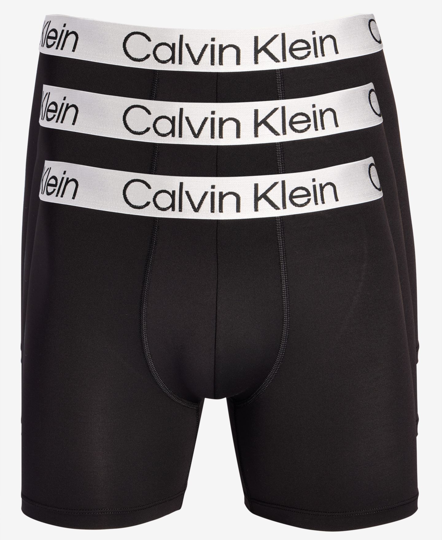 Трусы-боксеры Micro для мужчин — Calvin Klein, цвет: Чёрный — фото 1