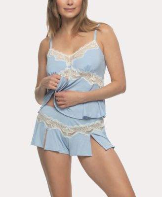 Women's Myrna Modal Lace Cami Shorts Set