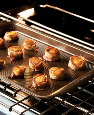 Symmetry Nonstick Chocolate Brown 11" x 17" Cookie Pan