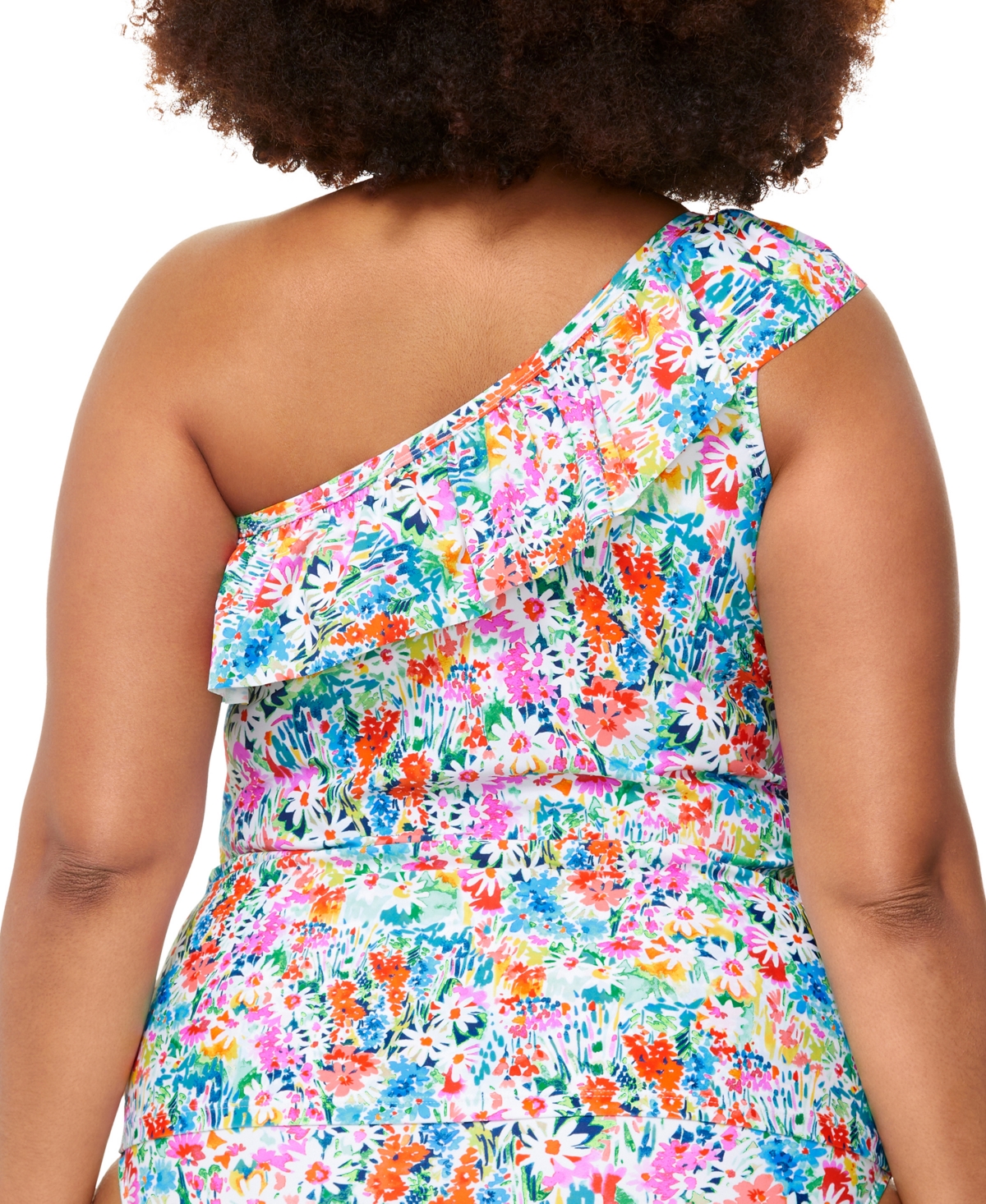 Raisins Curve Trendy Plus Size Ysabel Tankini Top