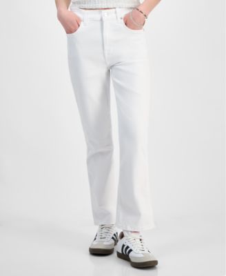 Women's High-Waist Slim Kick Jeans 