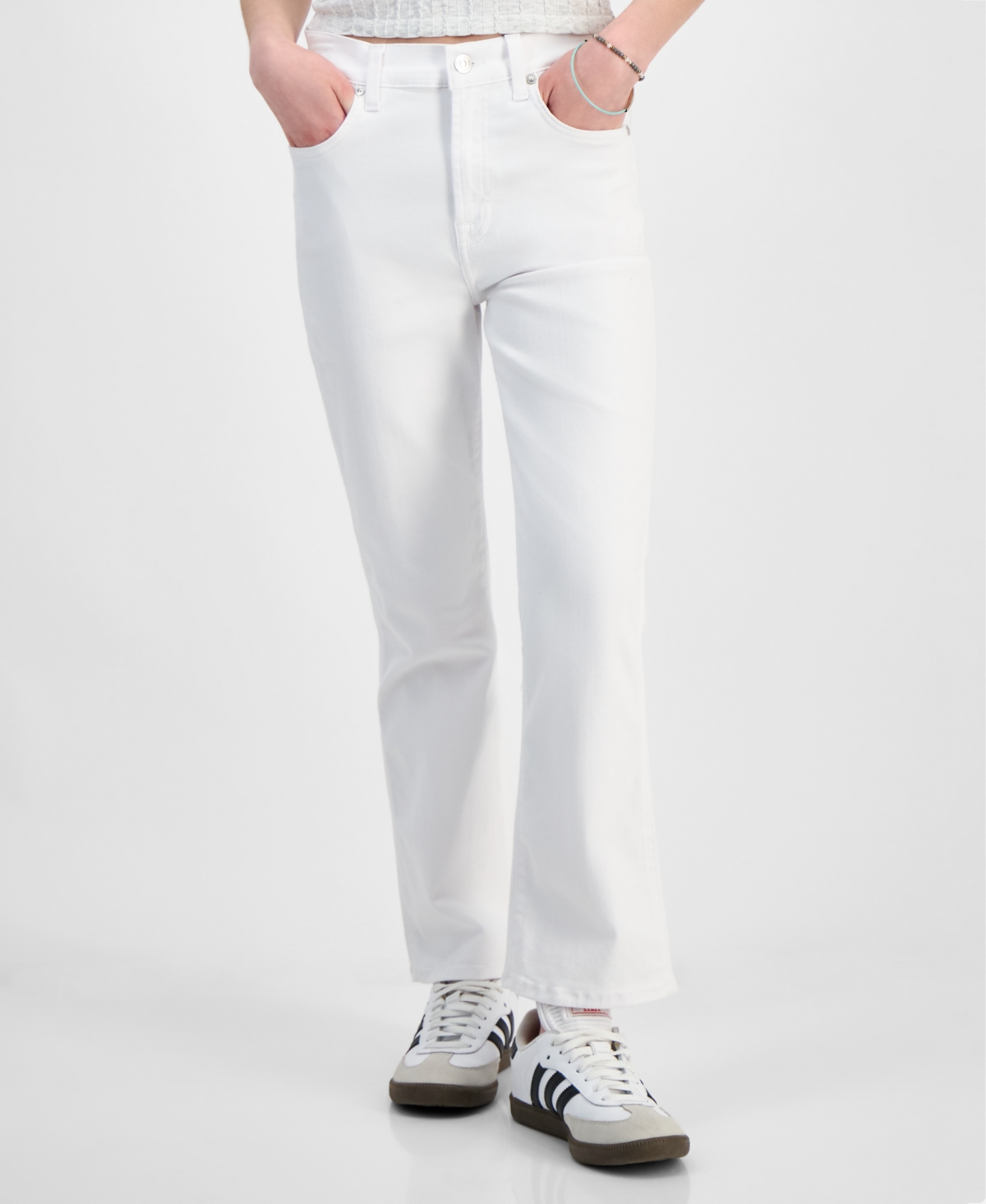 7 For All Mankind Women's High-waist Slim Kick Jeans