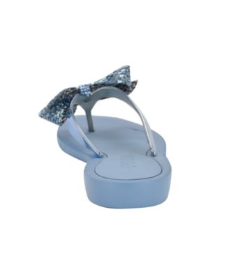 Women's Tata EVA Sparkle Bow Flip Flop Sandals