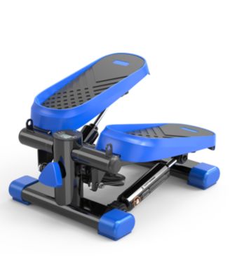 Streamdale Home Office Exercise 330LBS Capacity Mini Stepper with Resistance Bands and LCD Monitor