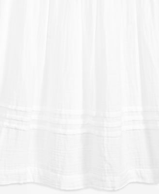 Women's Cotton Gauze Tiered Midi Skirt, Exclusively at Macy's