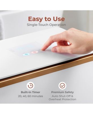 Rectangular Towel Warmer Bucket, Large Capacity Single Touch Towel & Blanket Warmer