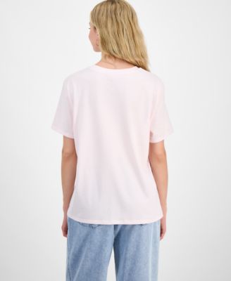 Juniors' Strawberry Shortcake Graphic Print T-Shirt