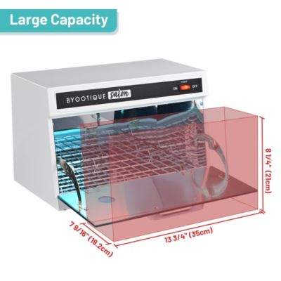 13L UV Sterilizer Cabinet Towel Large Capacity For Beauty Tools Baby Bottle Towel Beauty Facial Spa Salon Manicure Nail Tool Home