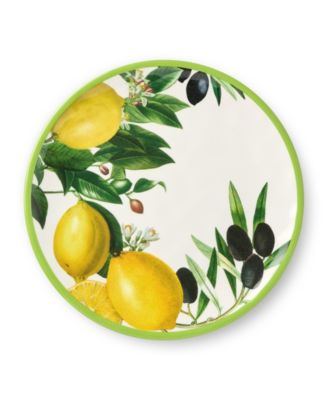 Limone Melamine 6-Pc. Salad Plates, Service For 6