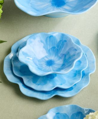 Wildflower 3-D Floral All-Purpose Bowls, Set of 4