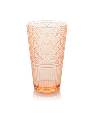 Victoria Acrylic Ice Tea Glasses, Set of 6