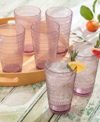 Santa Fe Acrylic Ice Tea Glasses, Set of 6