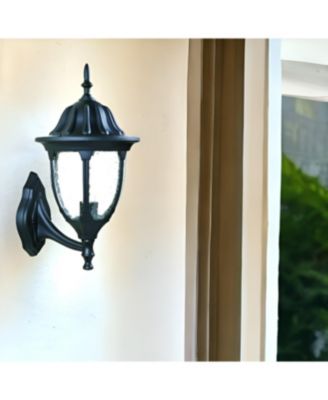 Clear Glass Swing Arm Wall Light for Bedroom Reading or Task Lighting