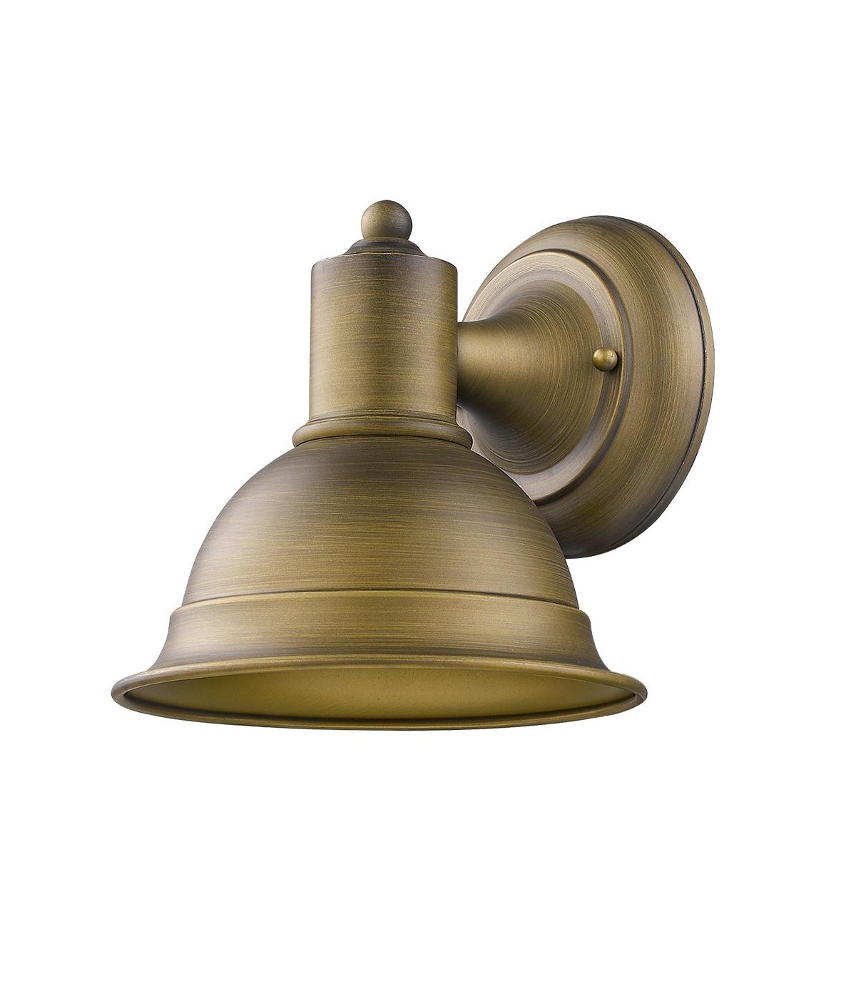 Aluminum Wall Sconce for Modern Indoor and Outdoor Lighting - Gold