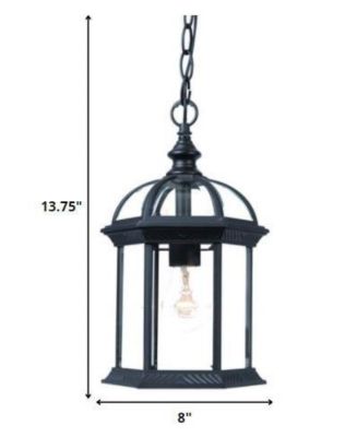 Cage Hanging Pendant Light – Modern Fixture for Any Space