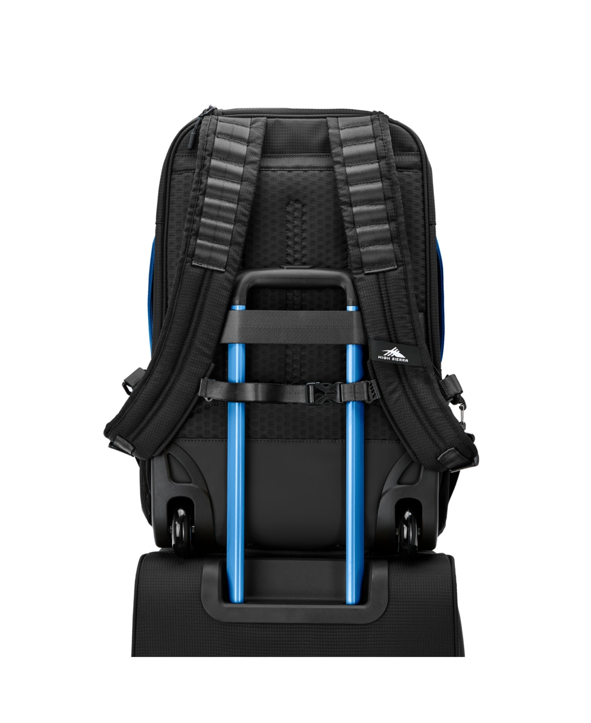 High Sierra 19.5" Hi-life 3-in-1 Convertible Wheeled Backpack In Black