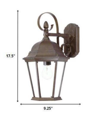 Vintage Swing Arm Hanging Lantern Wall Sconce for Ambient Lighting