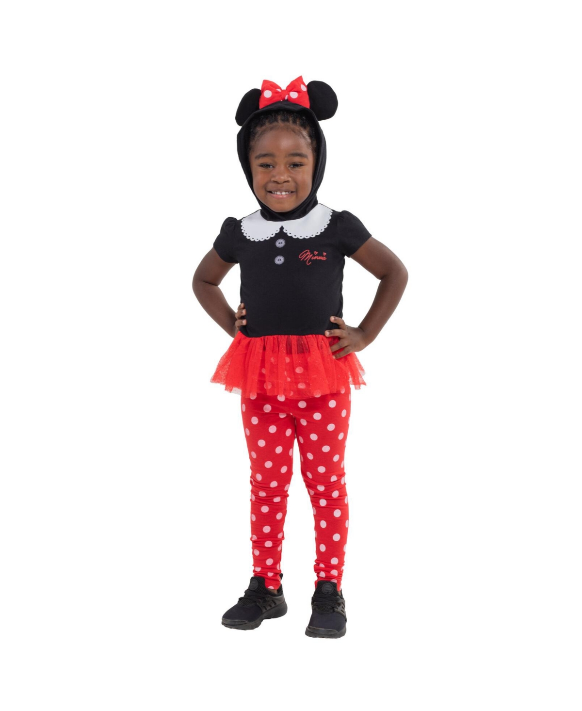 Disney Minnie Mouse Tunic Peplum T-Shirt and Leggings