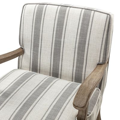 Solid Wood Rinaldo Farmhouse Armchair