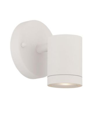 White LED One Light Outdoor Can Shape Wall Sconce