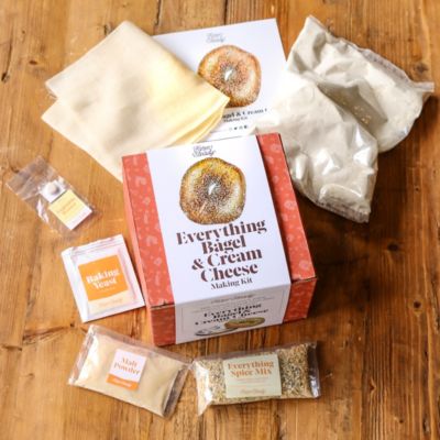 Brooklyn Brew Shop Everything Bagel Cream Cheese Making Kit