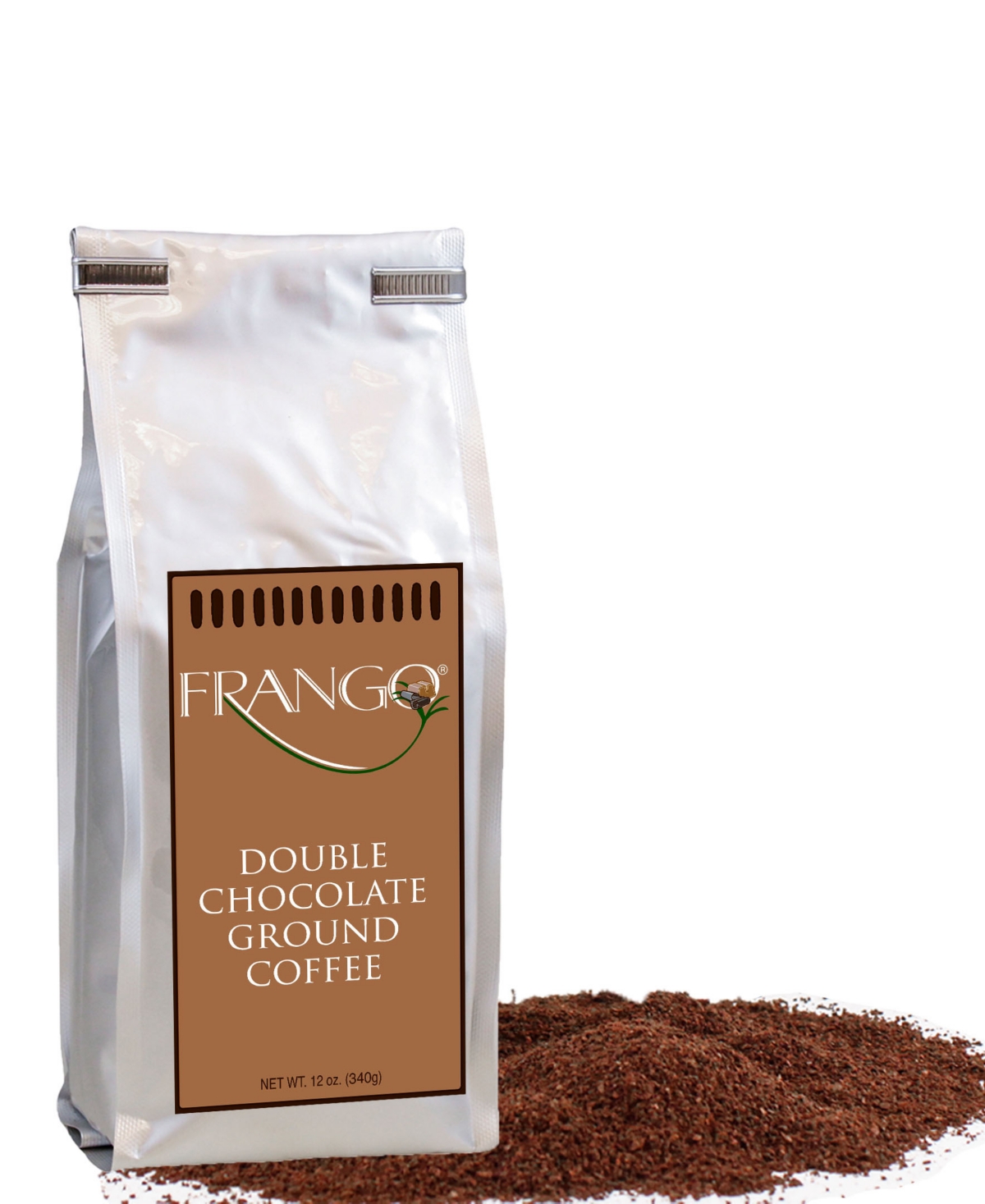 Frango Chocolates Double Chocolate 12 oz Ground Coffee, 3 Pack In Transparent