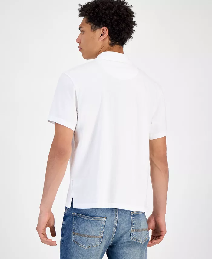 Men's Sun Faded Short Sleeve Polo Shirt - thumbnail 10