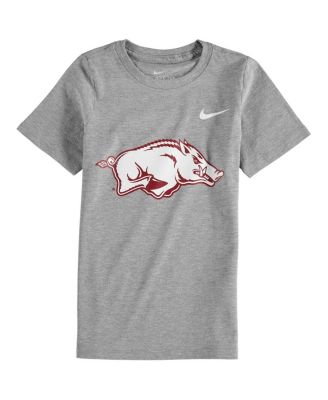 Nike - Preschool Charcoal Arkansas Razorbacks Logo T-Shirt