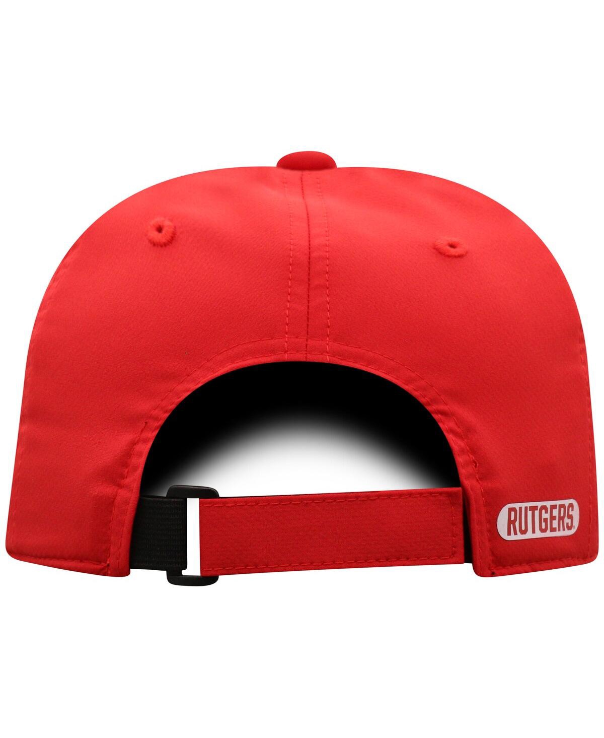 Top Of The World Men's Scarlet Rutgers Scarlet Knights Victory Trainer Adjustable Hat In Scarlet