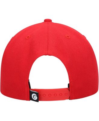 Men's Red C-Bite Snapback Hat