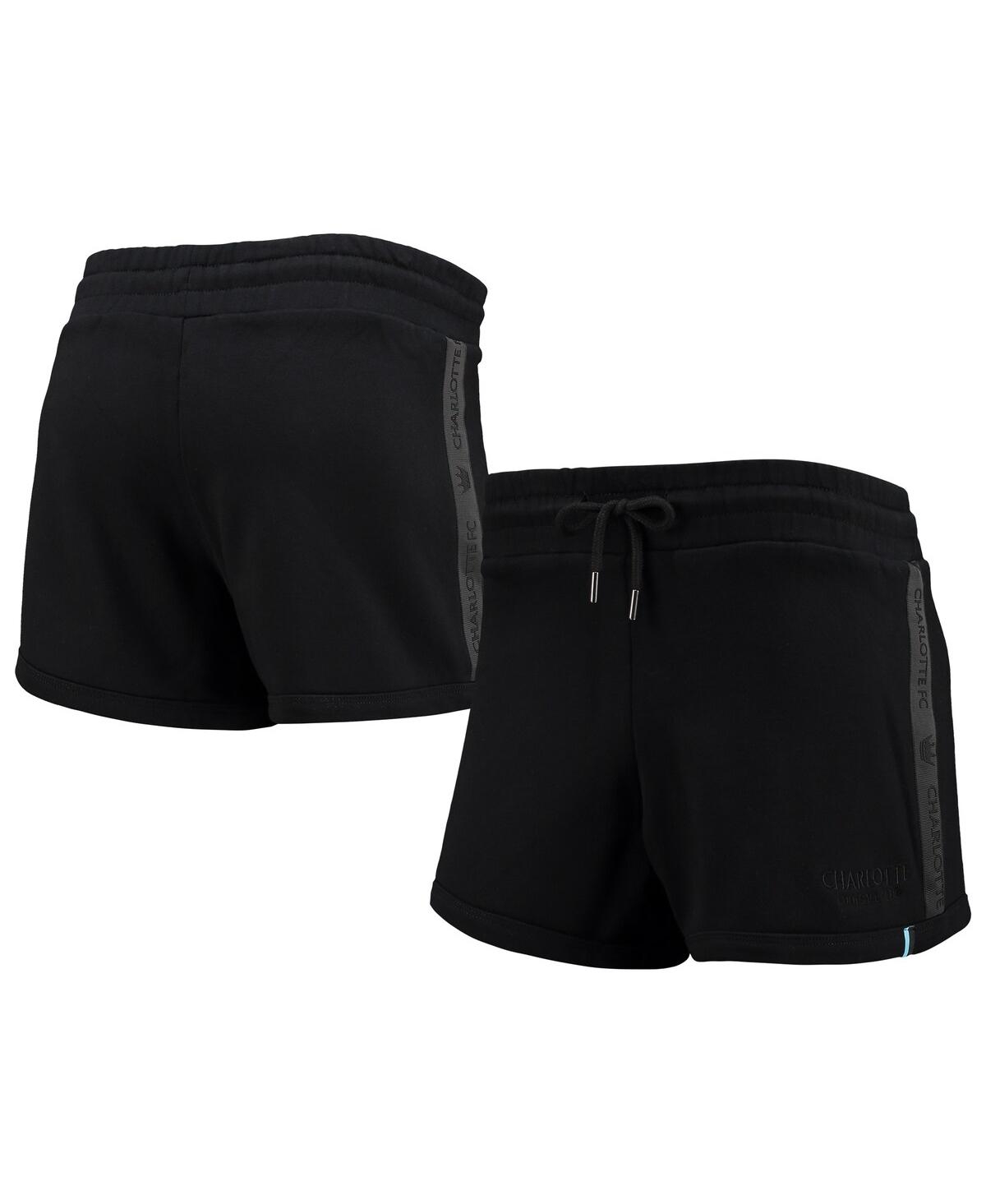 Women's Black Charlotte Fc Chill Shorts - Black