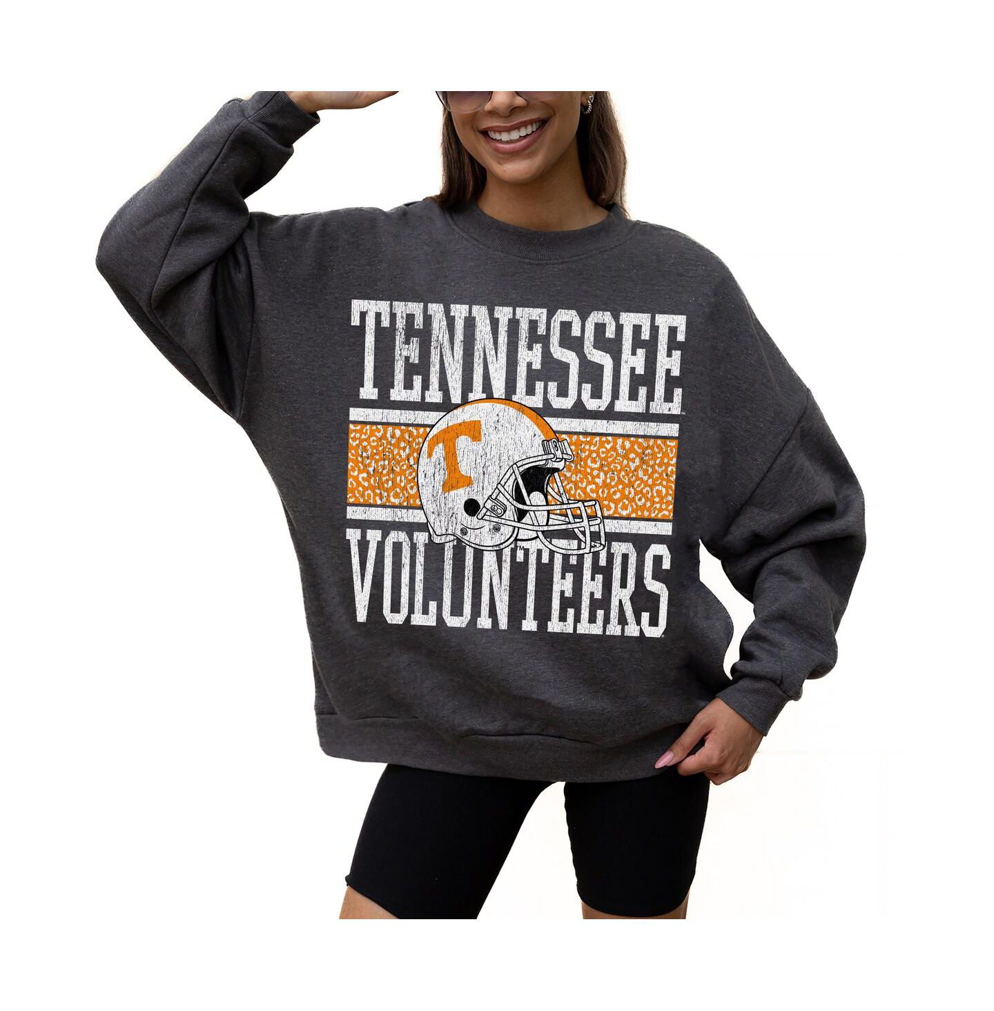 Женская толстовка Gameday Couture Charcoal Tennessee Volunteers Premium Fleece Pullover — фото 1