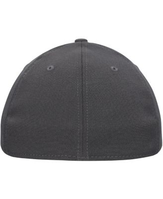 Men's Charcoal Detroit Lions Primary Logo 39THIRTY Flex Hat