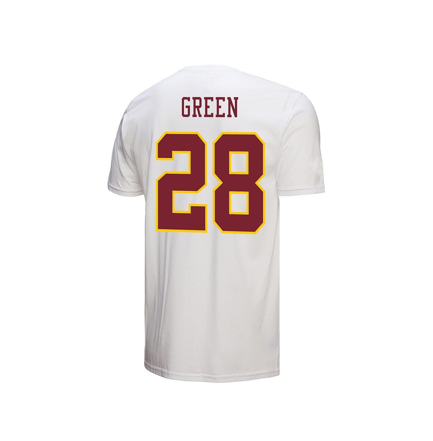 Мужская футболка Mitchell & Ness Darrell Green White Washington Commanders Retired Player Name & Number — фото 2
