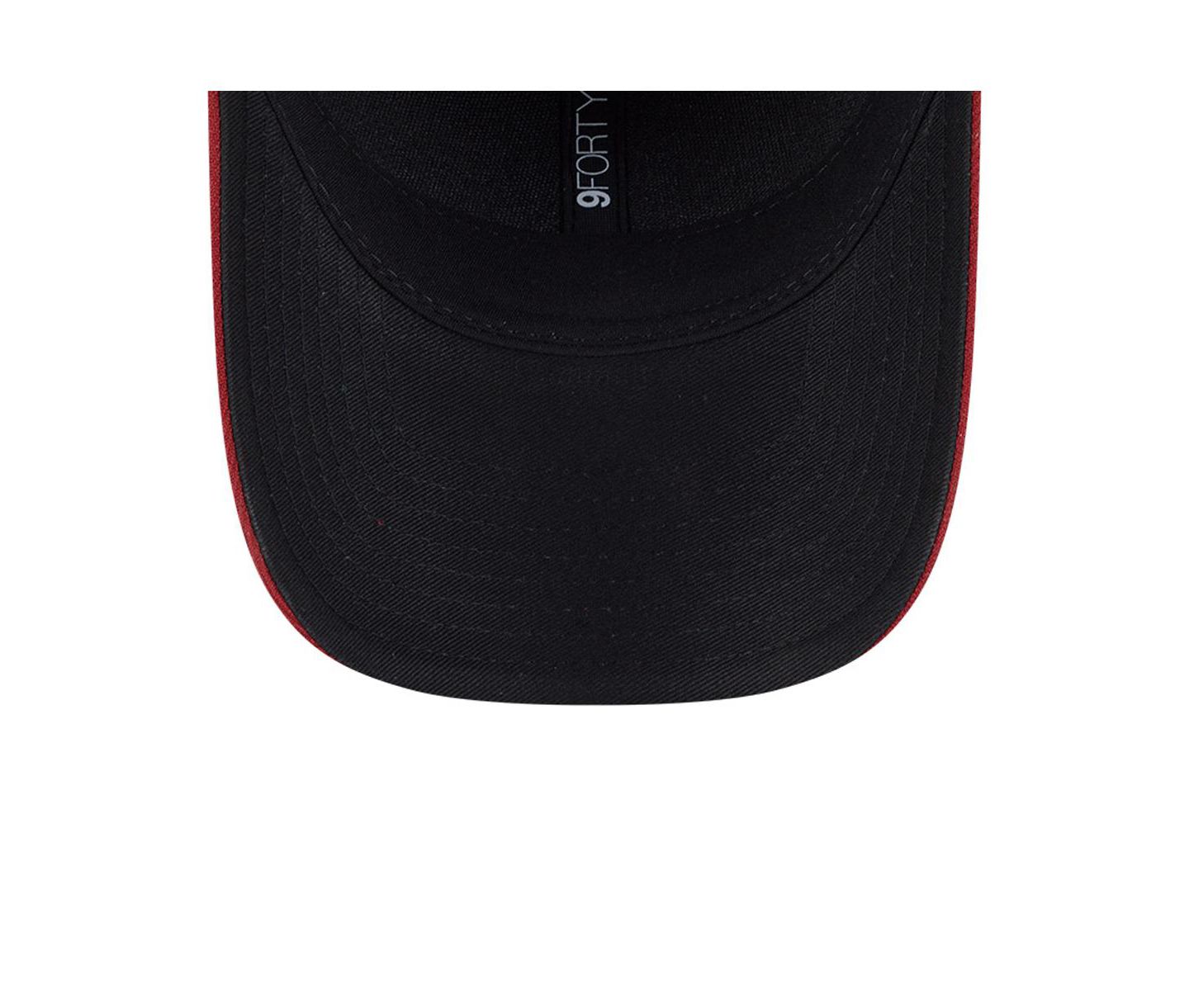 Мужская кепка New Era Black/Red Arizona Diamondbacks Player Replica 9FORTY Adjustable Hat — фото 2