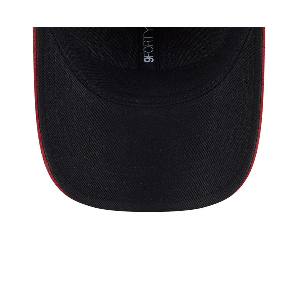 NEW ERA MEN'S BLACK/RED ARIZONA DIAMONDBACKS PLAYER REPLICA 9FORTY ADJUSTABLE HAT 